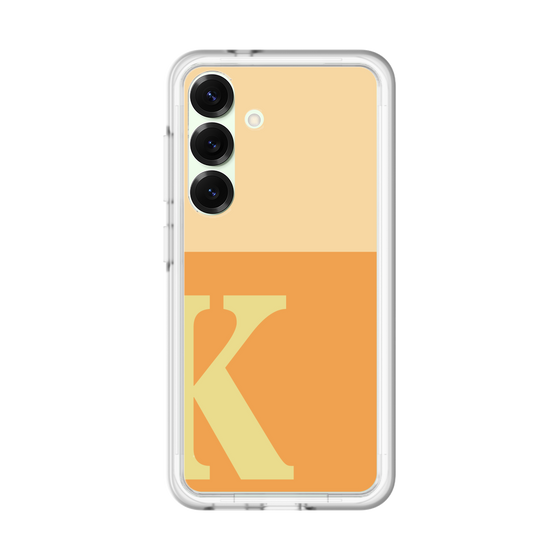 スリムプロテクションプレミアムケース［ オリジナル - initial two tone - K orange ］