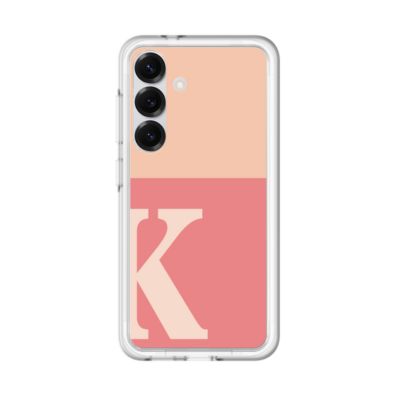 スリムプロテクションプレミアムケース［ オリジナル - initial two tone - K pink ］