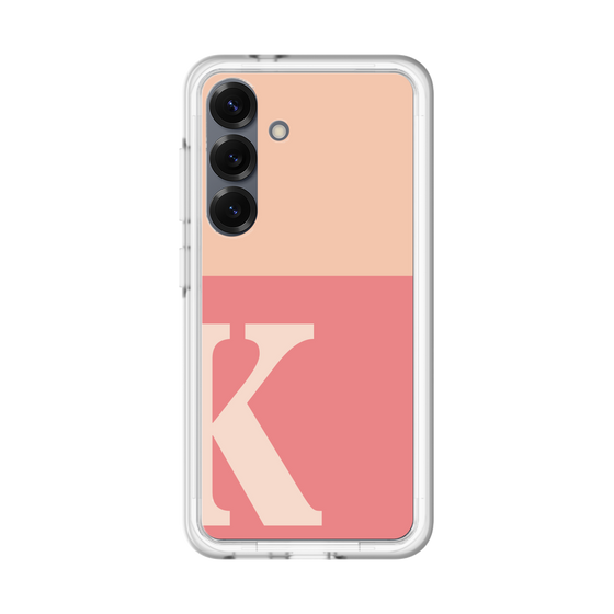 スリムプロテクションプレミアムケース［ オリジナル - initial two tone - K pink ］