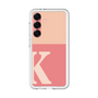 スリムプロテクションプレミアムケース［ オリジナル - initial two tone - K pink ］