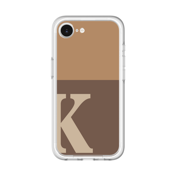 スリムプロテクションプレミアムケース［ オリジナル - initial two tone - K brown ］