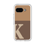 スリムプロテクションプレミアムケース［ オリジナル - initial two tone - K brown ］