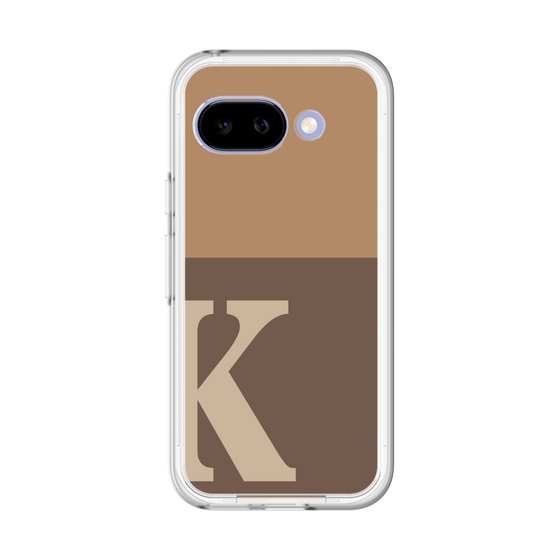 スリムプロテクションプレミアムケース［ オリジナル - initial two tone - K brown ］