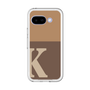 スリムプロテクションプレミアムケース［ オリジナル - initial two tone - K brown ］