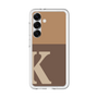 スリムプロテクションプレミアムケース［ オリジナル - initial two tone - K brown ］