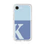 スリムプロテクションプレミアムケース［ オリジナル - initial two tone - K blue ］