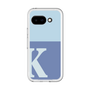 スリムプロテクションプレミアムケース［ オリジナル - initial two tone - K blue ］