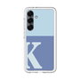スリムプロテクションプレミアムケース［ オリジナル - initial two tone - K blue ］