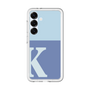 スリムプロテクションプレミアムケース［ オリジナル - initial two tone - K blue ］