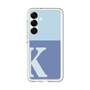 スリムプロテクションプレミアムケース［ オリジナル - initial two tone - K blue ］