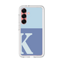 スリムプロテクションプレミアムケース［ オリジナル - initial two tone - K blue ］