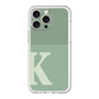 スリムプロテクションプレミアムケース［ オリジナル - initial two tone - K green ］