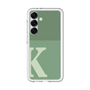 スリムプロテクションプレミアムケース［ オリジナル - initial two tone - K green ］
