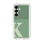 スリムプロテクションプレミアムケース［ オリジナル - initial two tone - K green ］