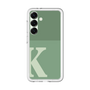 スリムプロテクションプレミアムケース［ オリジナル - initial two tone - K green ］