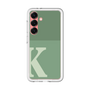 スリムプロテクションプレミアムケース［ オリジナル - initial two tone - K green ］