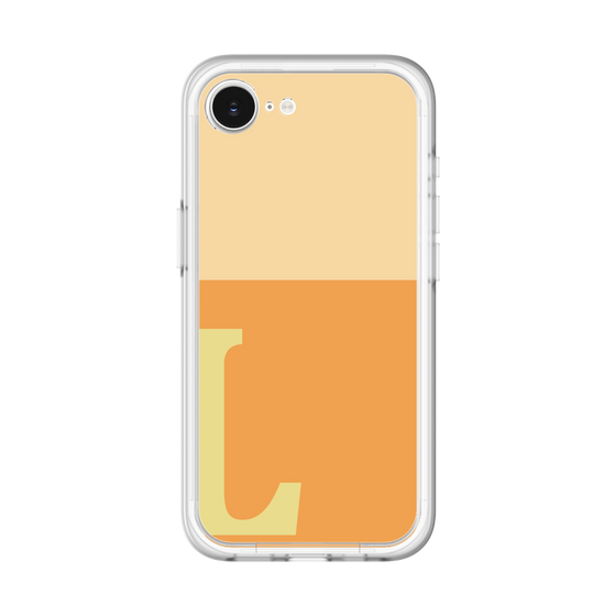 スリムプロテクションプレミアムケース［ オリジナル - initial two tone - L orange ］