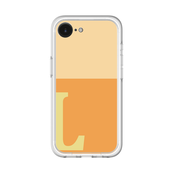 スリムプロテクションプレミアムケース［ オリジナル - initial two tone - L orange ］