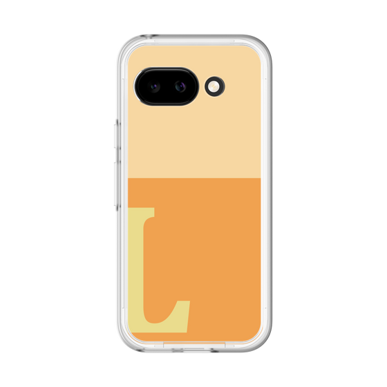 スリムプロテクションプレミアムケース［ オリジナル - initial two tone - L orange ］