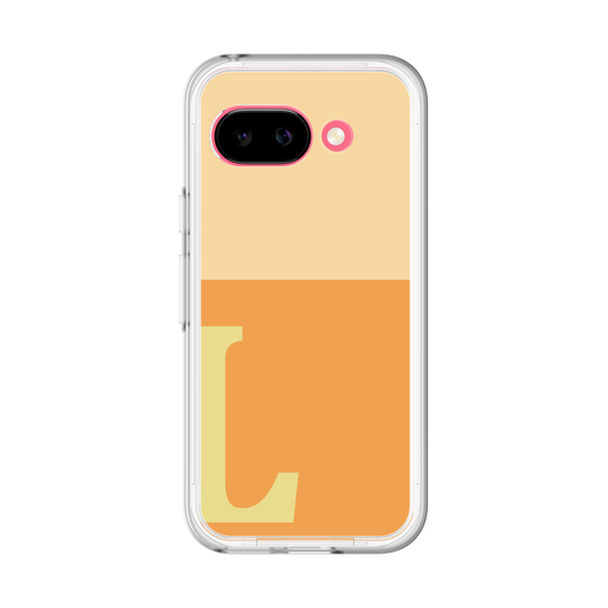 スリムプロテクションプレミアムケース［ オリジナル - initial two tone - L orange ］