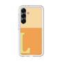 スリムプロテクションプレミアムケース［ オリジナル - initial two tone - L orange ］