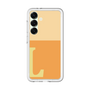 スリムプロテクションプレミアムケース［ オリジナル - initial two tone - L orange ］