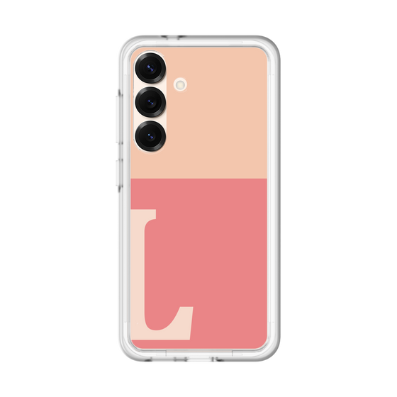 スリムプロテクションプレミアムケース［ オリジナル - initial two tone - L pink ］