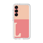 スリムプロテクションプレミアムケース［ オリジナル - initial two tone - L pink ］