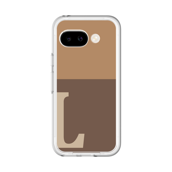スリムプロテクションプレミアムケース［ オリジナル - initial two tone - L brown ］