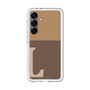 スリムプロテクションプレミアムケース［ オリジナル - initial two tone - L brown ］
