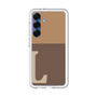 スリムプロテクションプレミアムケース［ オリジナル - initial two tone - L brown ］