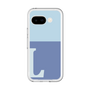スリムプロテクションプレミアムケース［ オリジナル - initial two tone - L blue ］