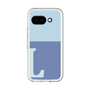 スリムプロテクションプレミアムケース［ オリジナル - initial two tone - L blue ］