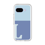 スリムプロテクションプレミアムケース［ オリジナル - initial two tone - L blue ］
