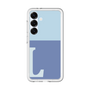 スリムプロテクションプレミアムケース［ オリジナル - initial two tone - L blue ］