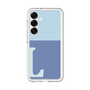 スリムプロテクションプレミアムケース［ オリジナル - initial two tone - L blue ］