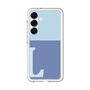 スリムプロテクションプレミアムケース［ オリジナル - initial two tone - L blue ］