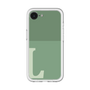 スリムプロテクションプレミアムケース［ オリジナル - initial two tone - L green ］