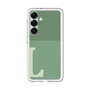 スリムプロテクションプレミアムケース［ オリジナル - initial two tone - L green ］