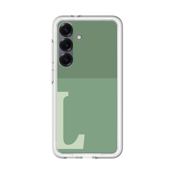 スリムプロテクションプレミアムケース［ オリジナル - initial two tone - L green ］