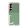 スリムプロテクションプレミアムケース［ オリジナル - initial two tone - L green ］