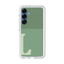 スリムプロテクションプレミアムケース［ オリジナル - initial two tone - L green ］