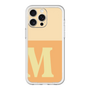 スリムプロテクションプレミアムケース［ オリジナル - initial two tone - M orange ］