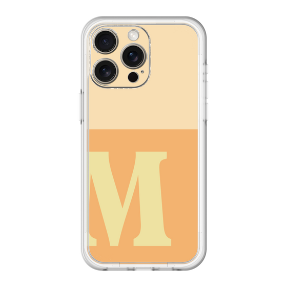 スリムプロテクションプレミアムケース［ オリジナル - initial two tone - M orange ］