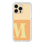 スリムプロテクションプレミアムケース［ オリジナル - initial two tone - M orange ］