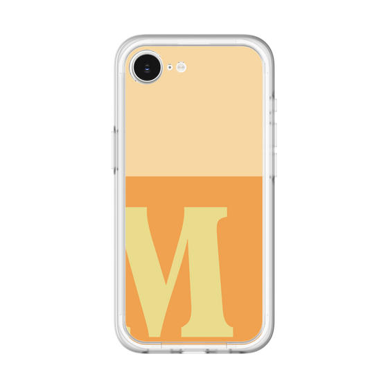 スリムプロテクションプレミアムケース［ オリジナル - initial two tone - M orange ］