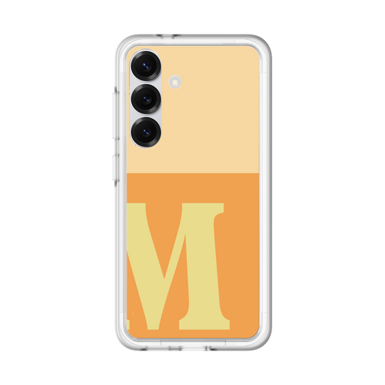 スリムプロテクションプレミアムケース［ オリジナル - initial two tone - M orange ］