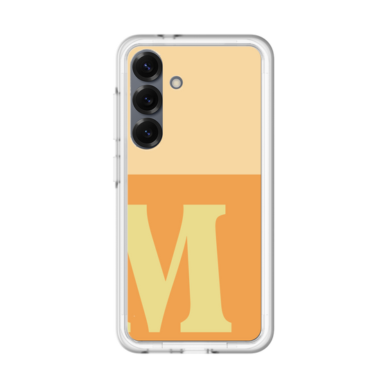 スリムプロテクションプレミアムケース［ オリジナル - initial two tone - M orange ］