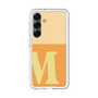 スリムプロテクションプレミアムケース［ オリジナル - initial two tone - M orange ］