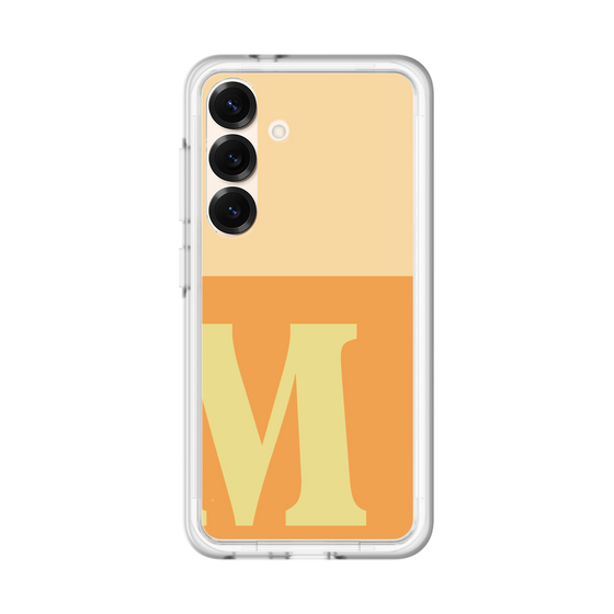 スリムプロテクションプレミアムケース［ オリジナル - initial two tone - M orange ］